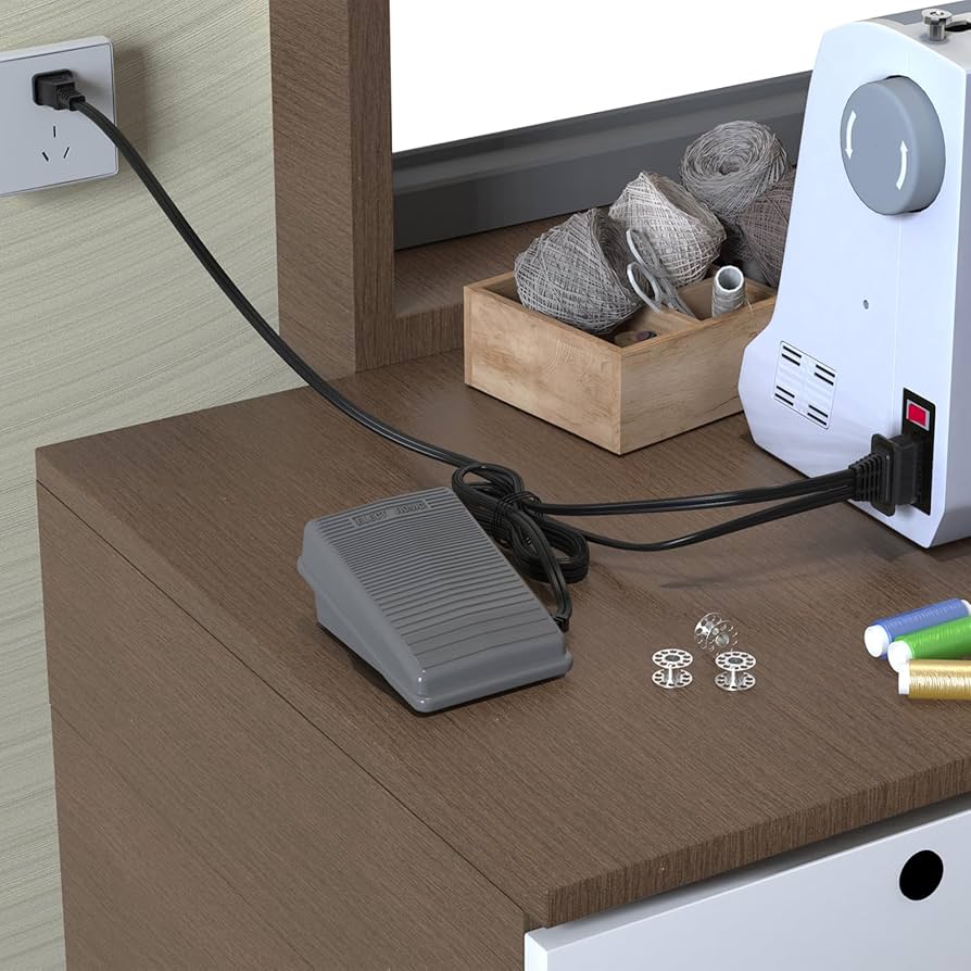 Amazon.com: Sewing Machine Pedal and Power Cord for Brother